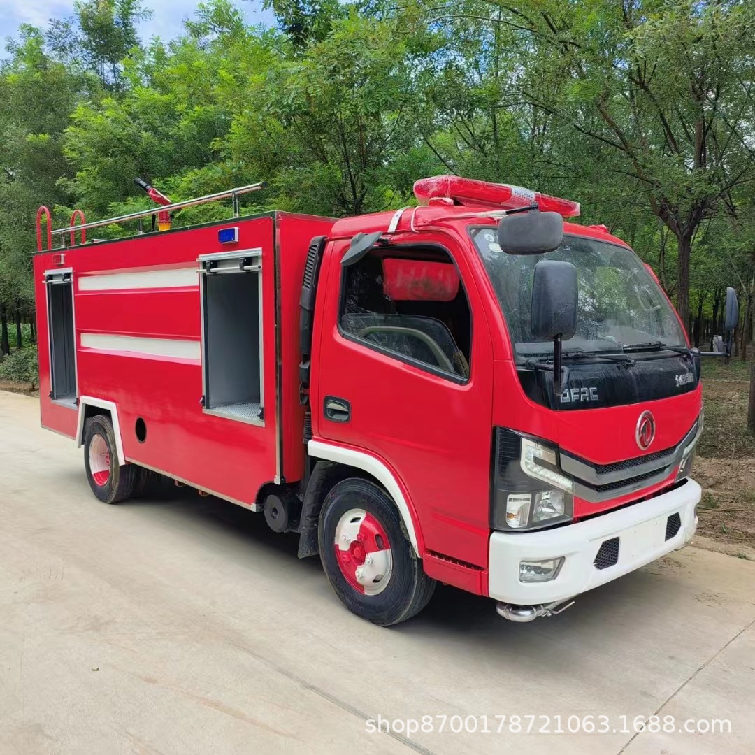 东风全新国六3方水罐消防车 社区物业救援车 2方-25方森林灭火车