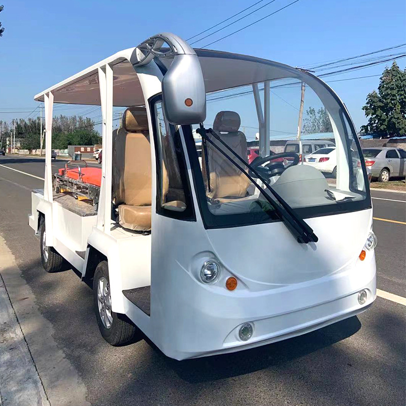 电动救护车转运平板救护应急电瓶车四轮改装车电动车观光车-阿里巴巴