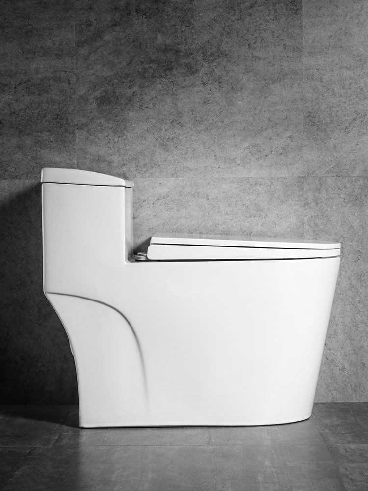 牧家用抽水马桶坐便器防臭加大管道口径超漩虹吸式陶瓷坐厕