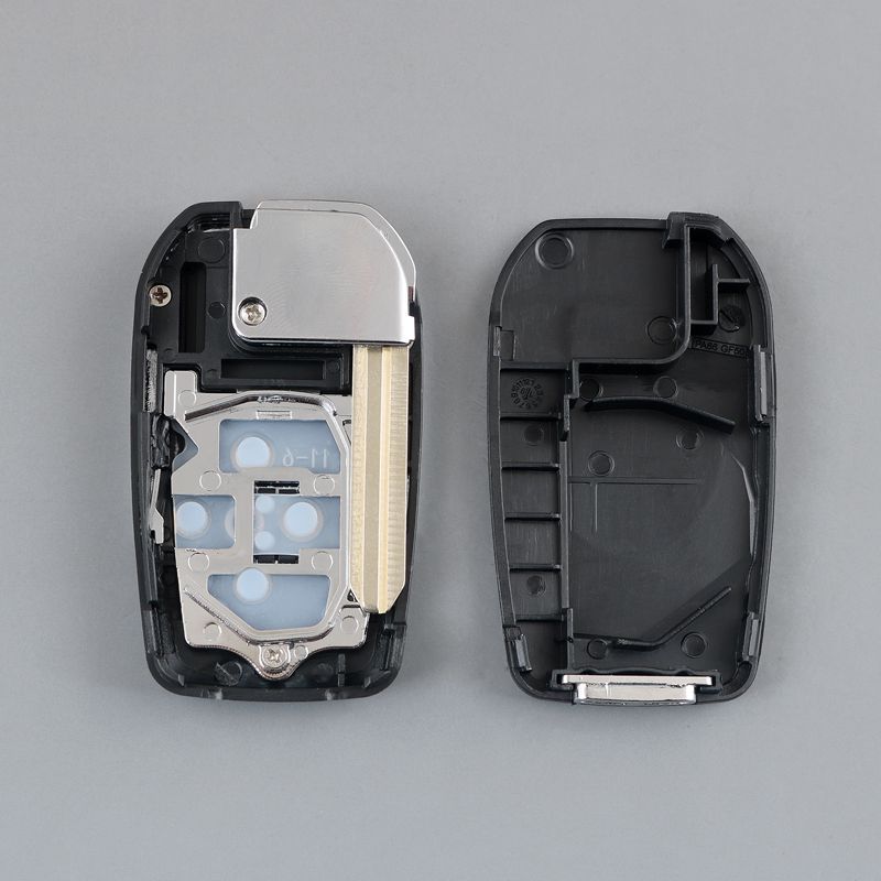 Suitable for Toyota Camry Rav4 Ruizhi Weichi Crown Car Straight Plate Remote Control Modified Fold-over Key Shell
