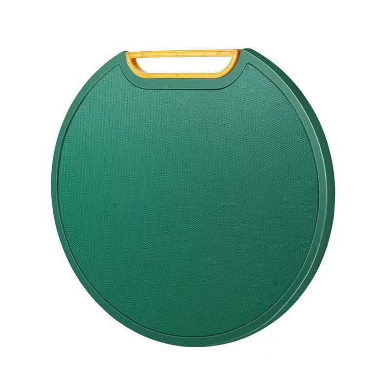 round Stand Cutting Board Vegetable Cutting Fruit Chopping Board Pe Mildew-Proof round Cutting Board Double-Sided Stand Kitchen Cutting Board Bone Cutting Board