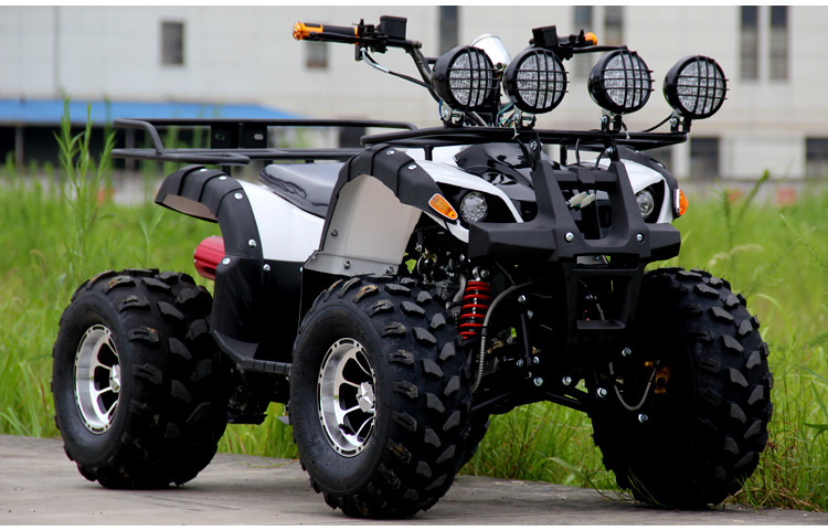 沙滩车四轮越野四驱摩托车大小四驱万向轴传动电动卡丁车山路