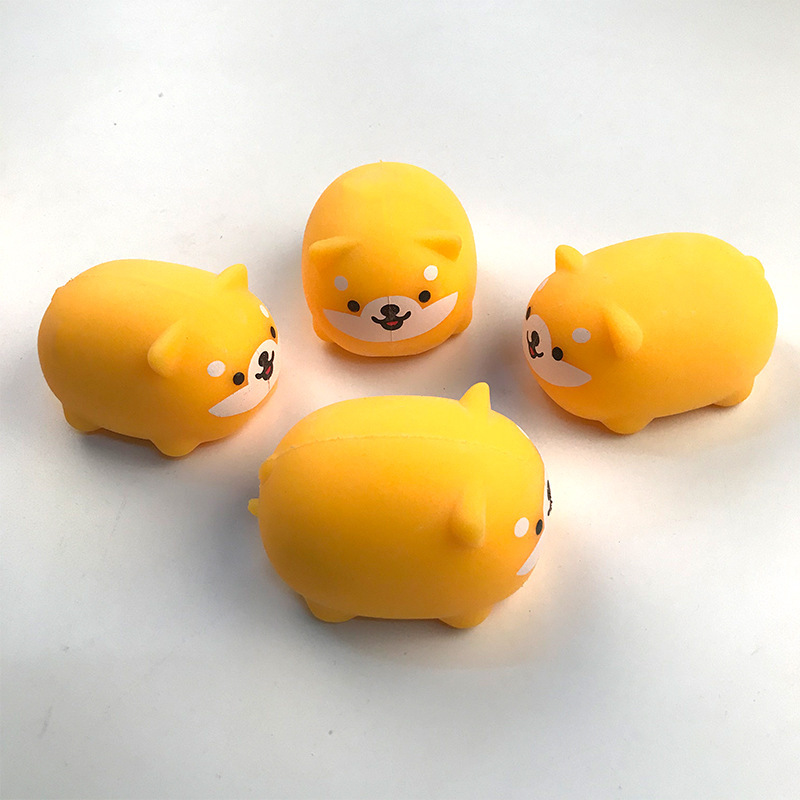 创意礼物解压 柴犬捏捏乐 可爱发泄球 发泄搞怪 整蛊玩具批发