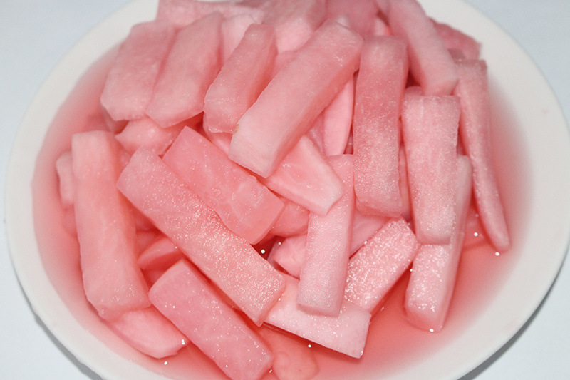 酸萝卜湖南怀化辰溪农家自制条吉首泡皮泡菜萝卜干批发厂家直销