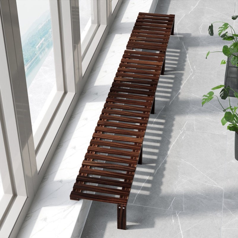 阳台加宽台面封闭阳台花架超窄阳台花架阳台台沿加宽庭院室内多层