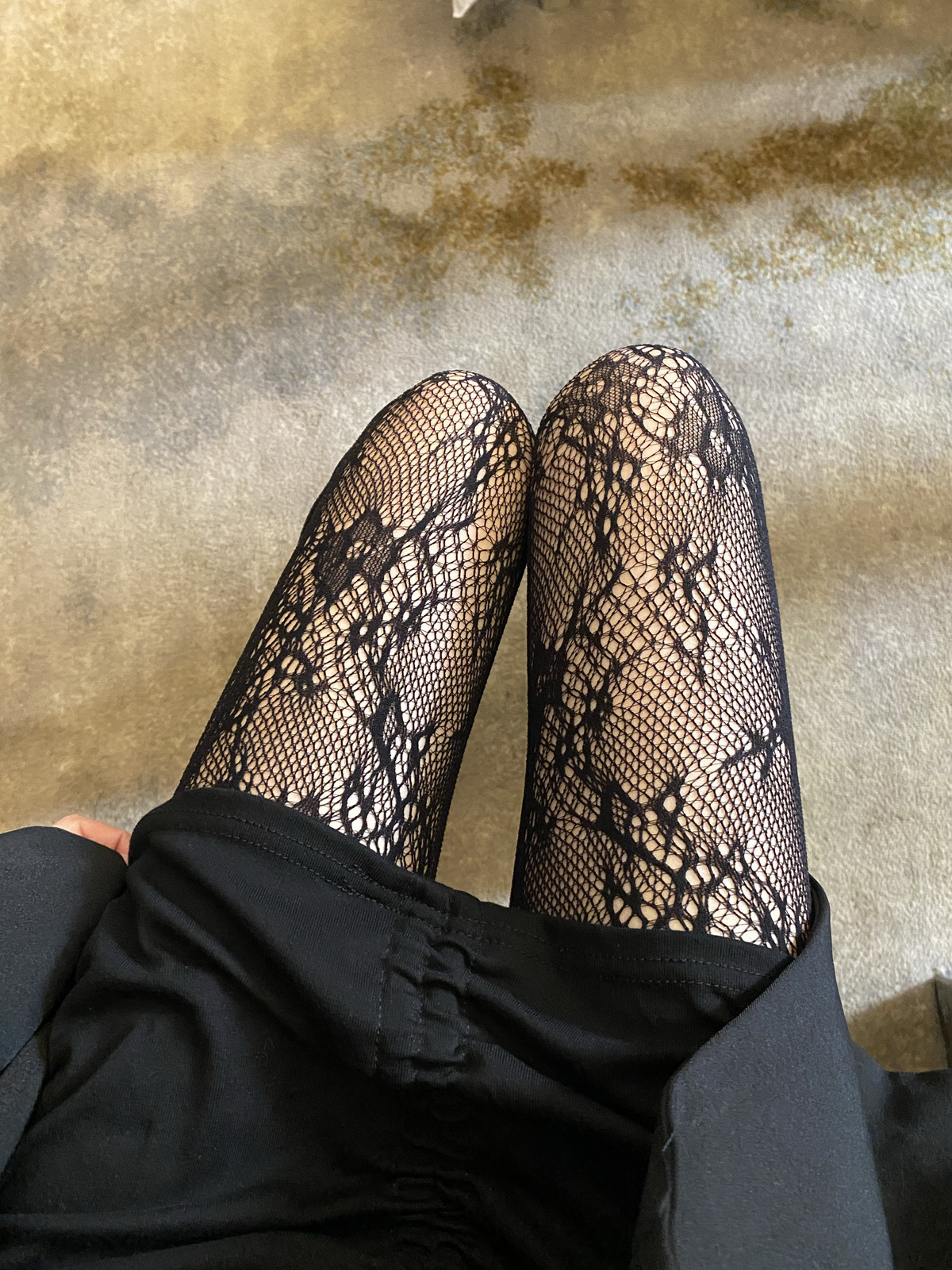 黑色丝袜女秋冬蕾丝袜ins薄款打底袜网红连裤袜性感袜子花藤网袜