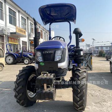 出口 雷沃504-e拖拉机 四驱农用犁地旋耕机 8 8梭式换档现货出售