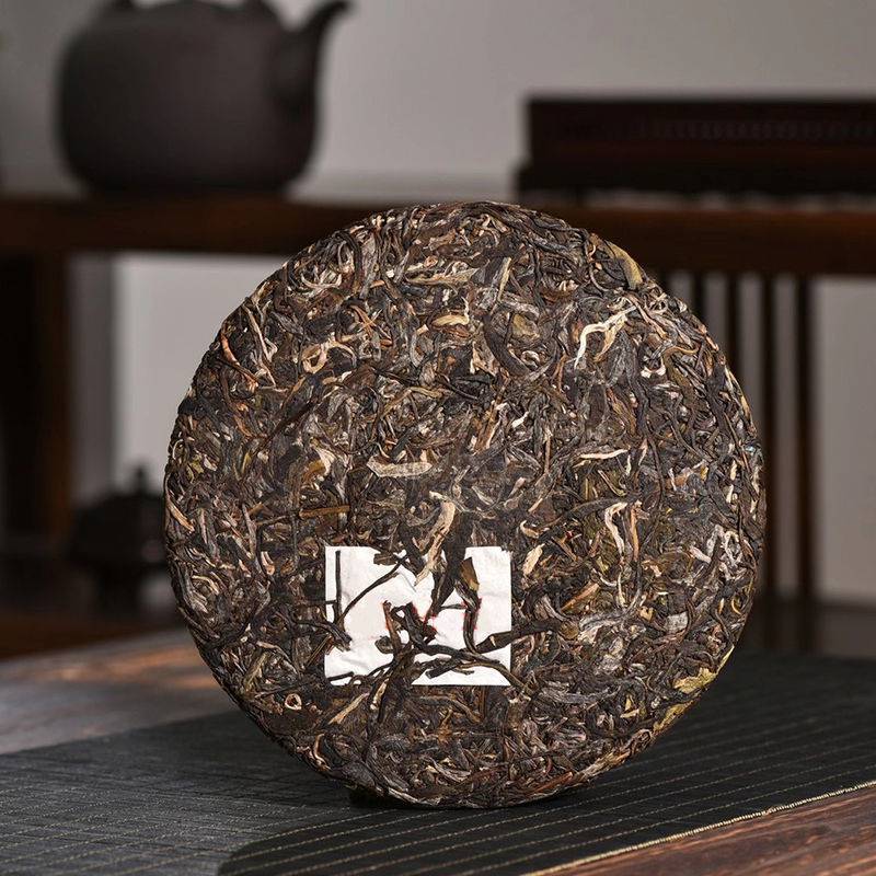 班章王古树云南普洱茶生茶饼14年原料压制班章生普老茶叶357克