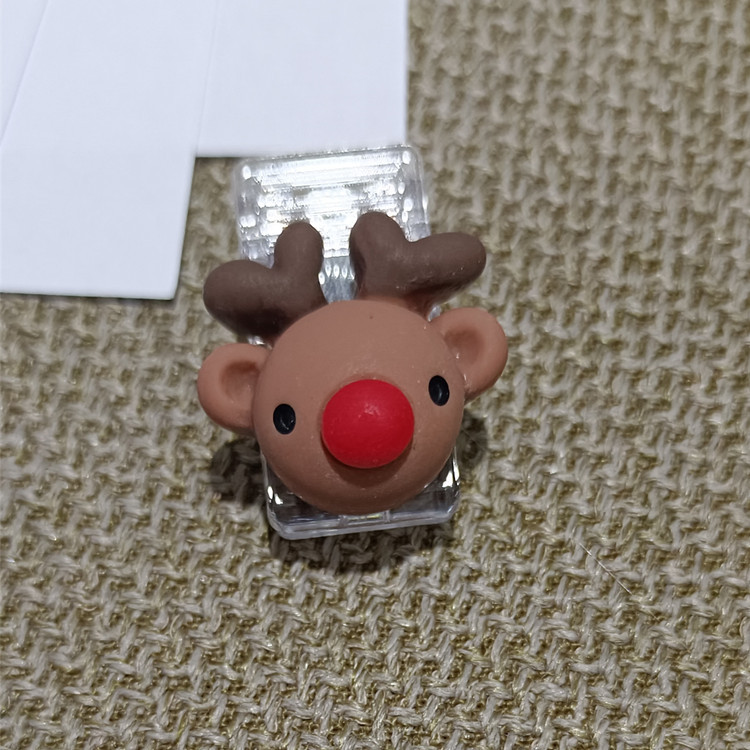 创意卡通可爱塑料夹盲盒书夹办公试卷纸张票据收纳整理小夹子混发