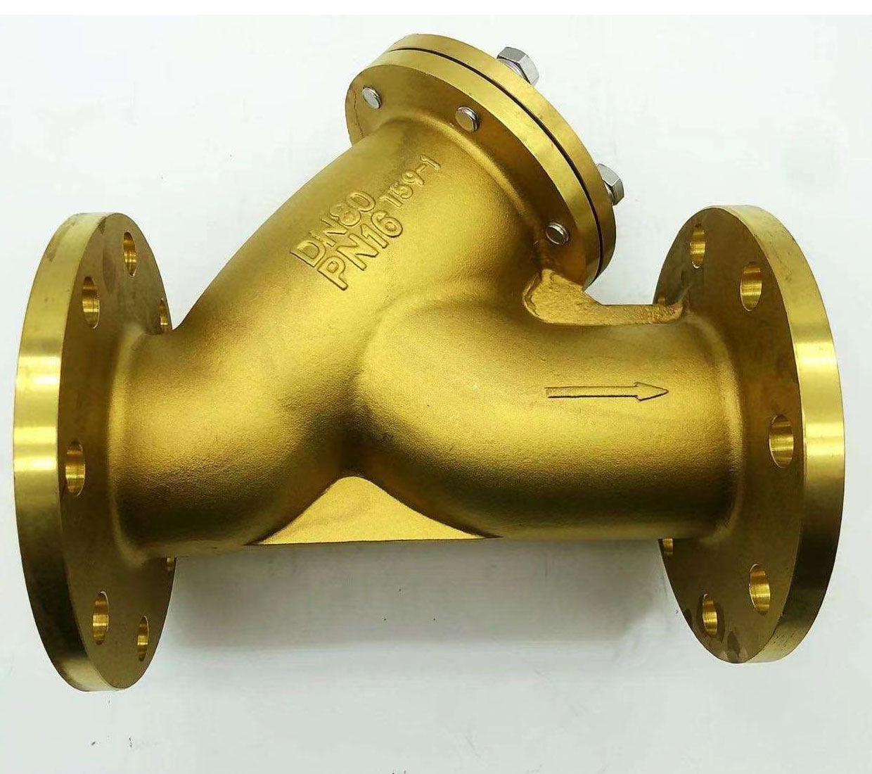 法兰黄铜过滤器黄铜y型过滤器gl41e16t