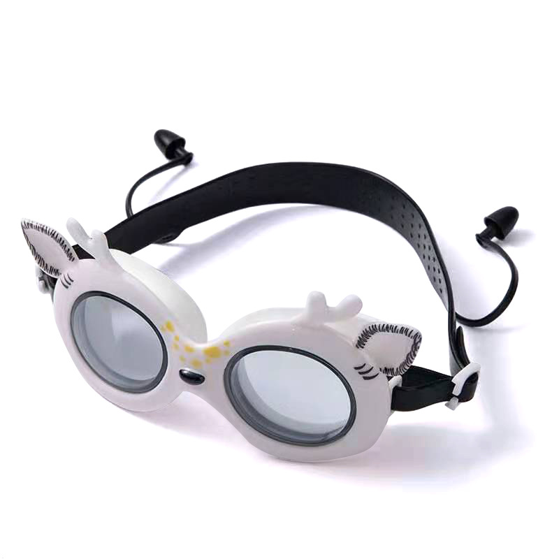 Children's Swimming Goggles Boys and Girls Waterproof Anti-Fog Hd Swimming Glasses Kids Baby Cute Cartoon Swimming Goggles