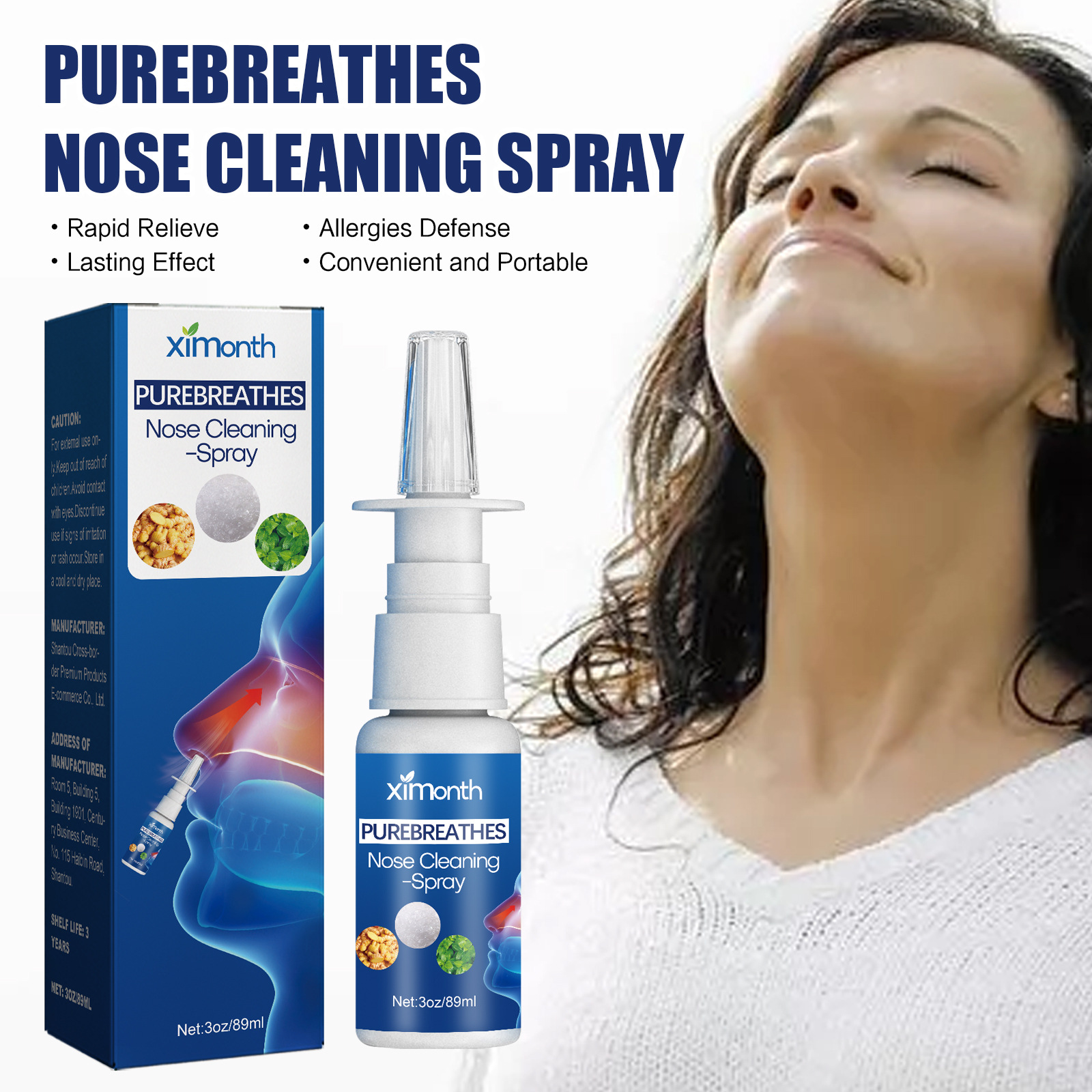 Ximonth Nasal Cavity Cleaning Spray