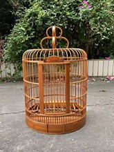 新款广西版川笼新款泡油四川笼画眉鸟笼八哥贵州全套鸟笼