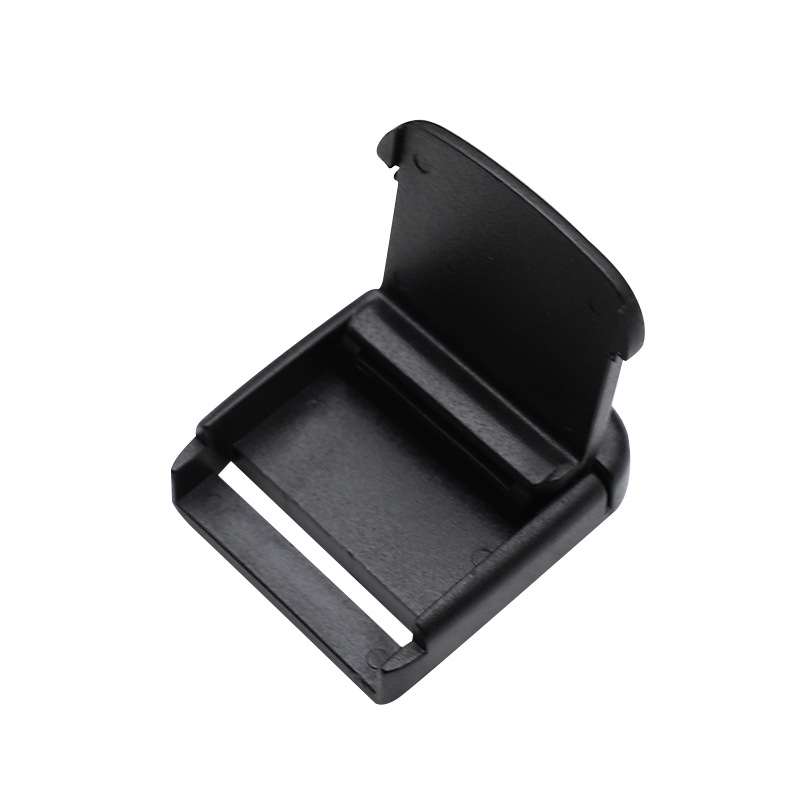 32mm黑色压扣 塑料压带扣 塑胶调节压舌扣 塑料皮带压扣箱包扣具