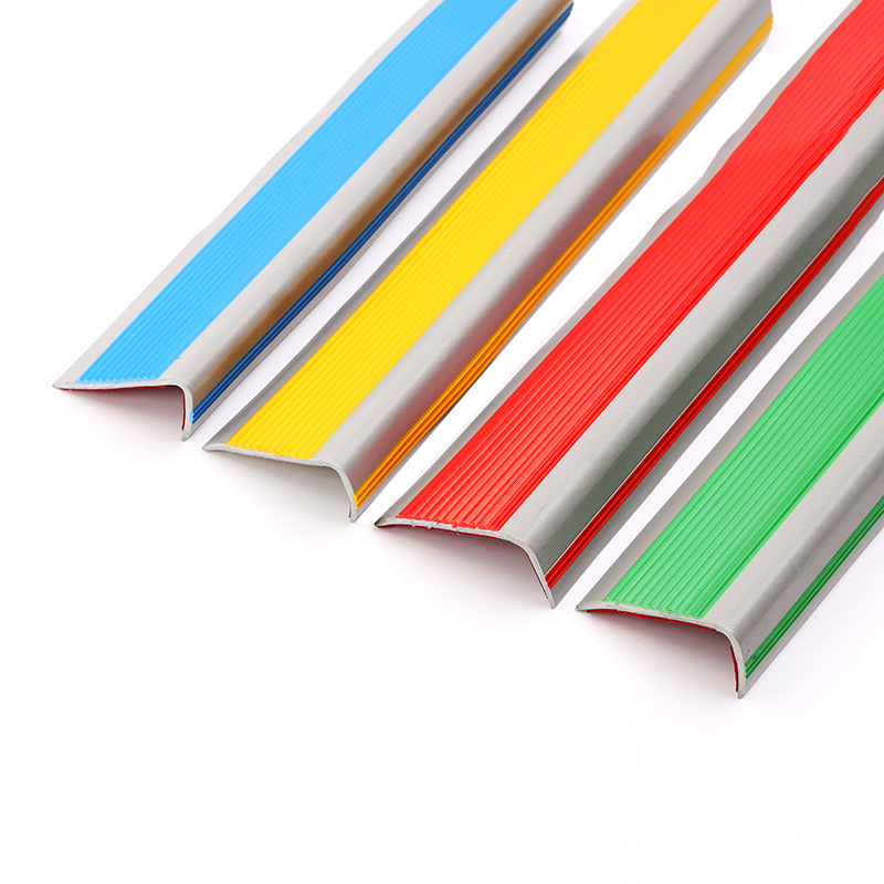 幼儿园楼梯防滑条贴踏步压条包角自粘pvc收边胶条地板台阶贴-报价