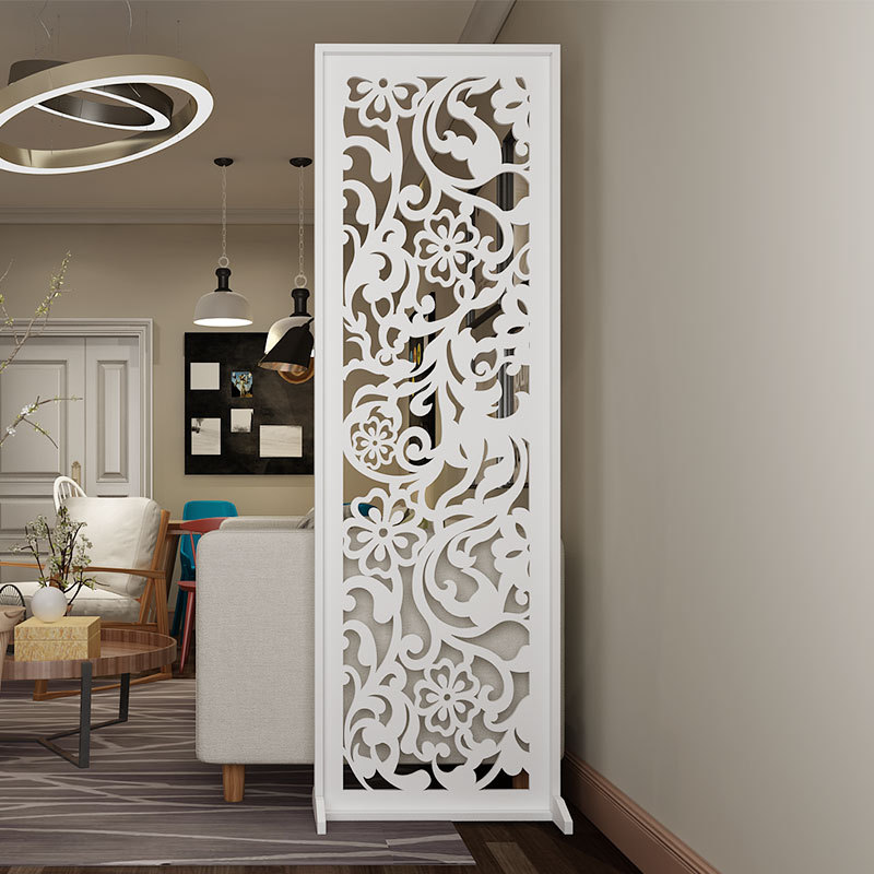 小户型双面简易屏风隔断墙装饰经济型客厅移动省空间简约现代玄关