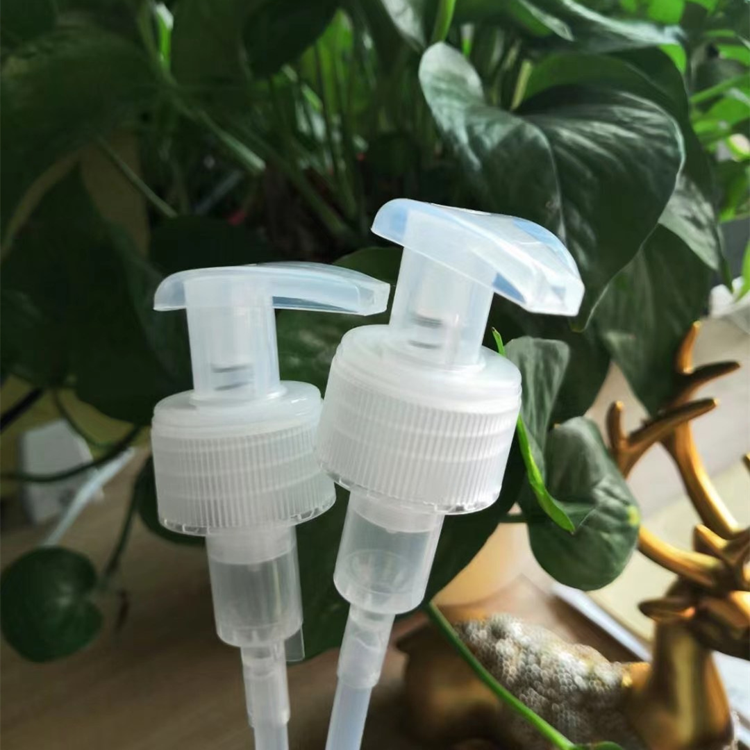 新款左右开关乳液泵 28/410 乳液泵头(三款 头帽,此款头帽h),弹簧外置