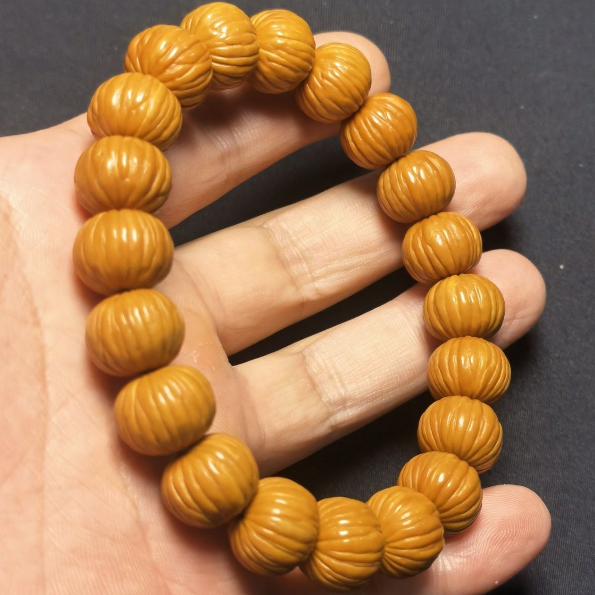 土豪南瓜猴头精雕全品无暇手串京八棱文玩核桃盘玩菩提手链男女款