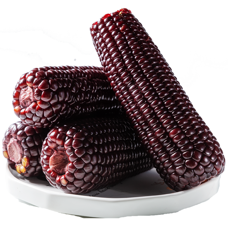 肆禧芝北方黑玉米新鲜现摘香甜糯紫苞米真空装包代餐即食