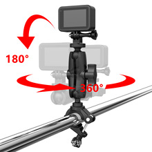 适用GoPro大疆相机配件骑行支架山地摩托车自行车机车固定手机支