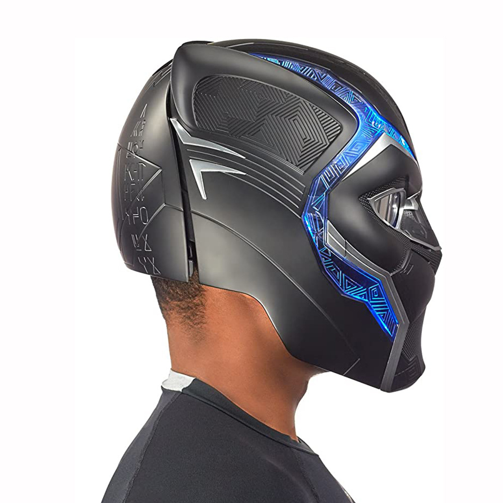 美国队长3黑豹头盔cosplay万圣节面具影视周边漫威演出装扮道具