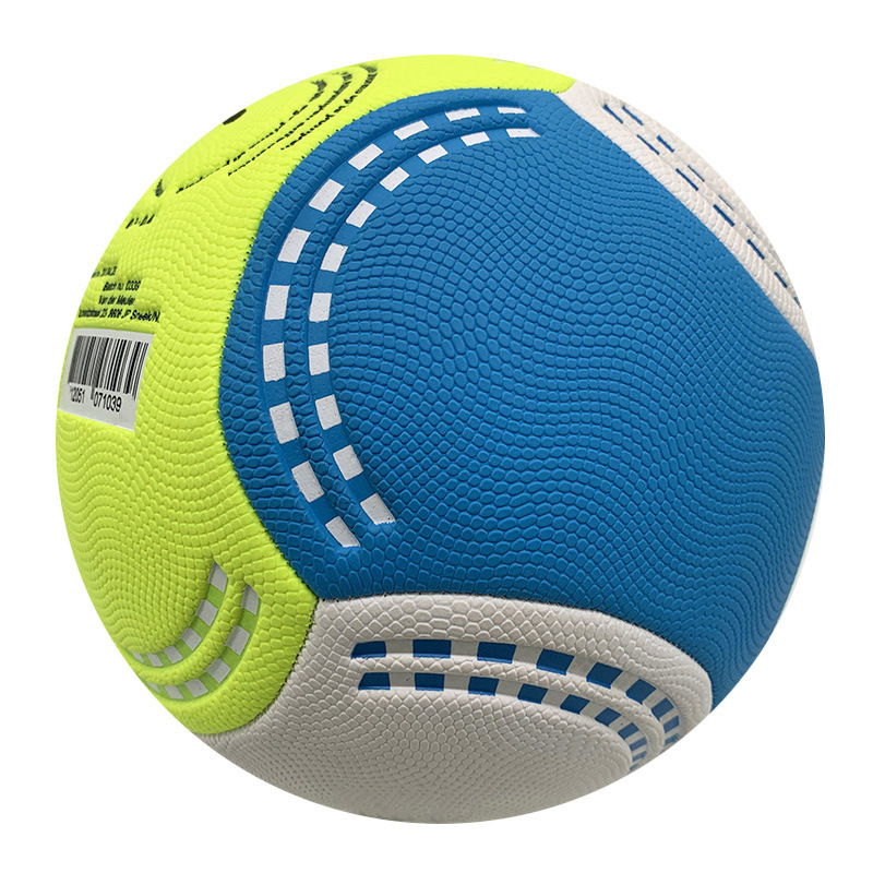 工厂批发6片5号足球 青少年成人比赛训练软式机缝足球 可加logo