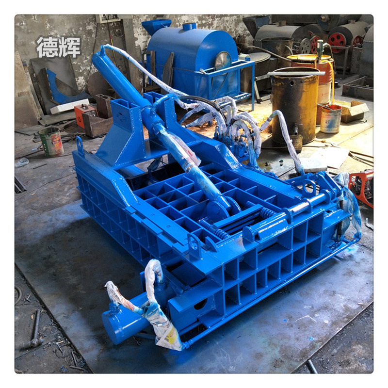 质优价廉废铁液压压块机德辉冲压式金属薄铁皮压缩设备