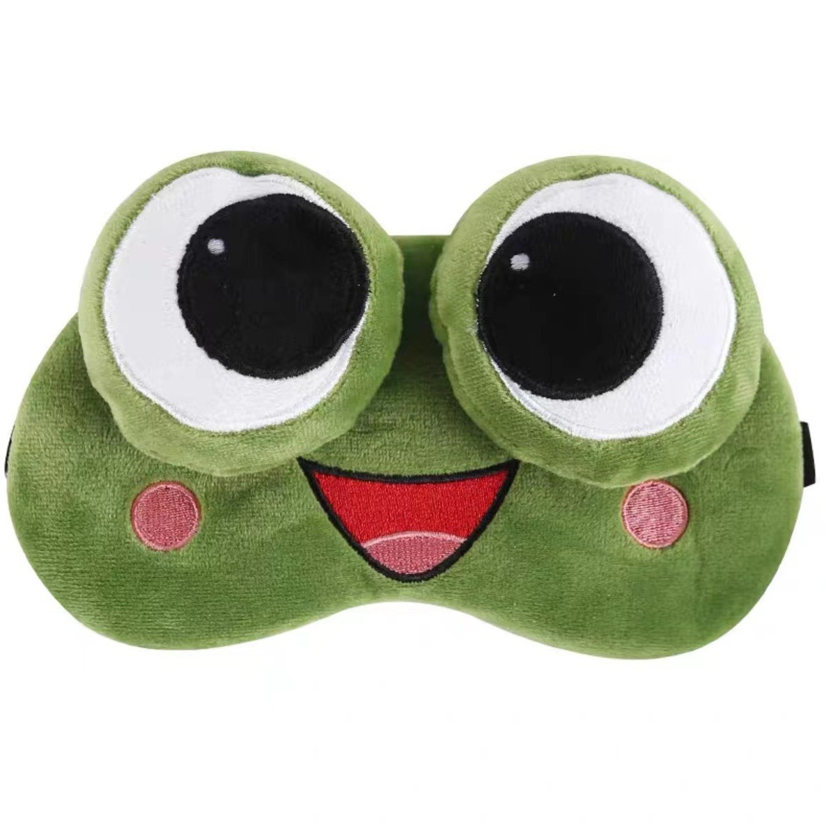 Genuine Funny Big Eye Frog Eye Mask Sleep Shading Sleeping Cute Korean Cartoon Hair Band Ice Compress Eye Mask