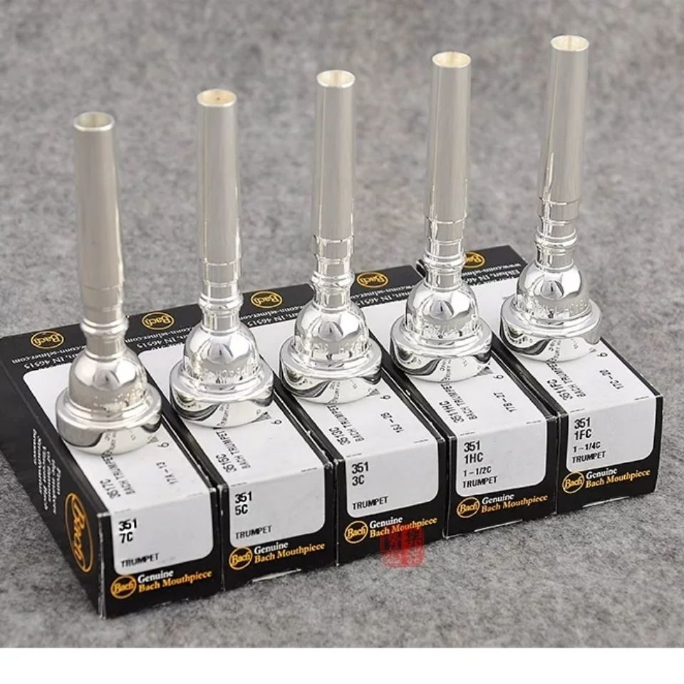 美国巴哈小号号嘴c省力小号乐器配件号嘴c c bach 演奏级