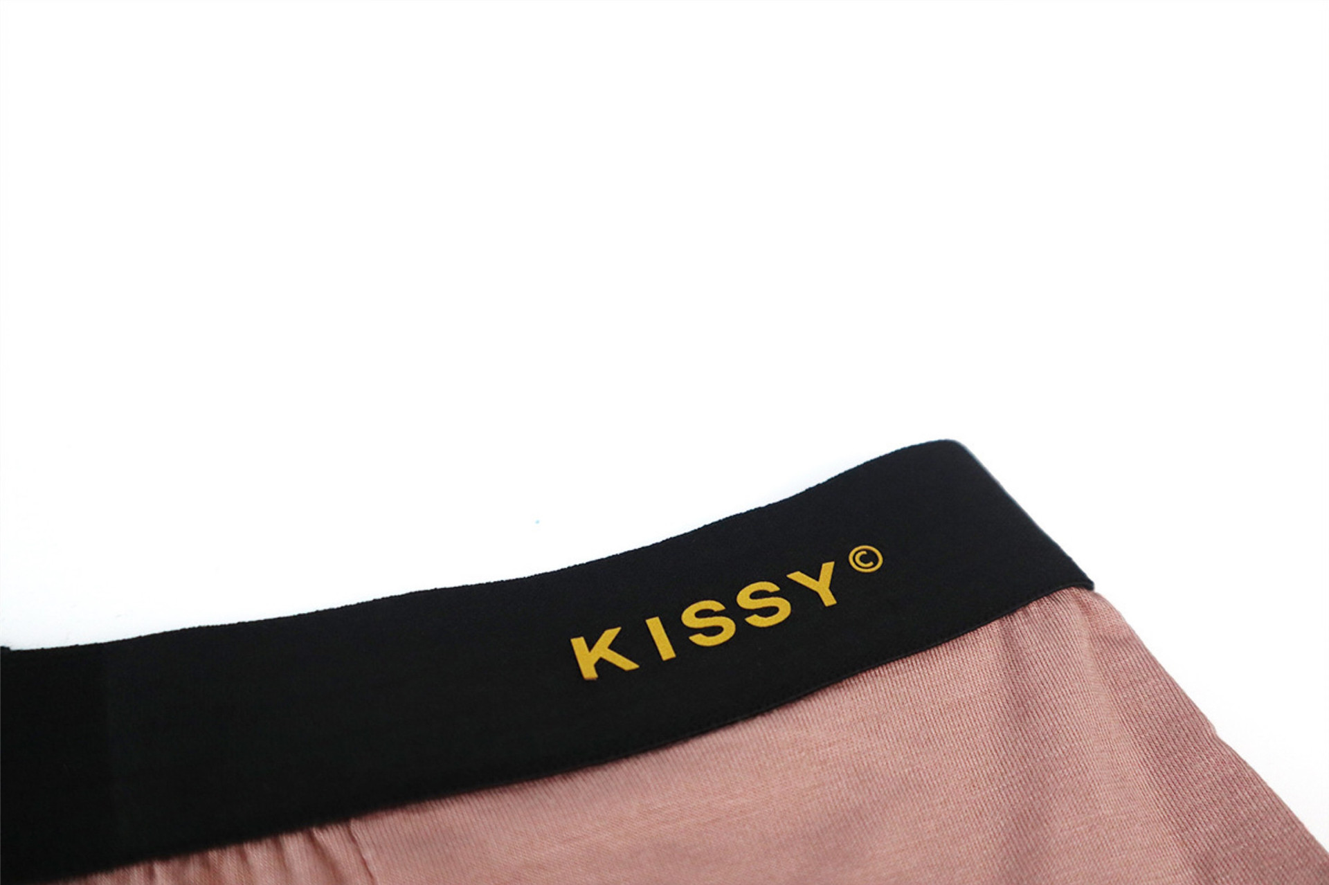 新款kissy如吻男士内裤舒适简约透气莫代尔中腰无痕盒装平角裤男