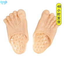 Odd toe slippers compulsion simulation big foot shoes barefo