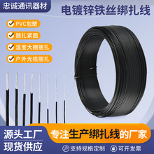 PVC包塑镀锌铁丝扎线户外光线光缆绑扎线温室葡萄架扎带绑扎线