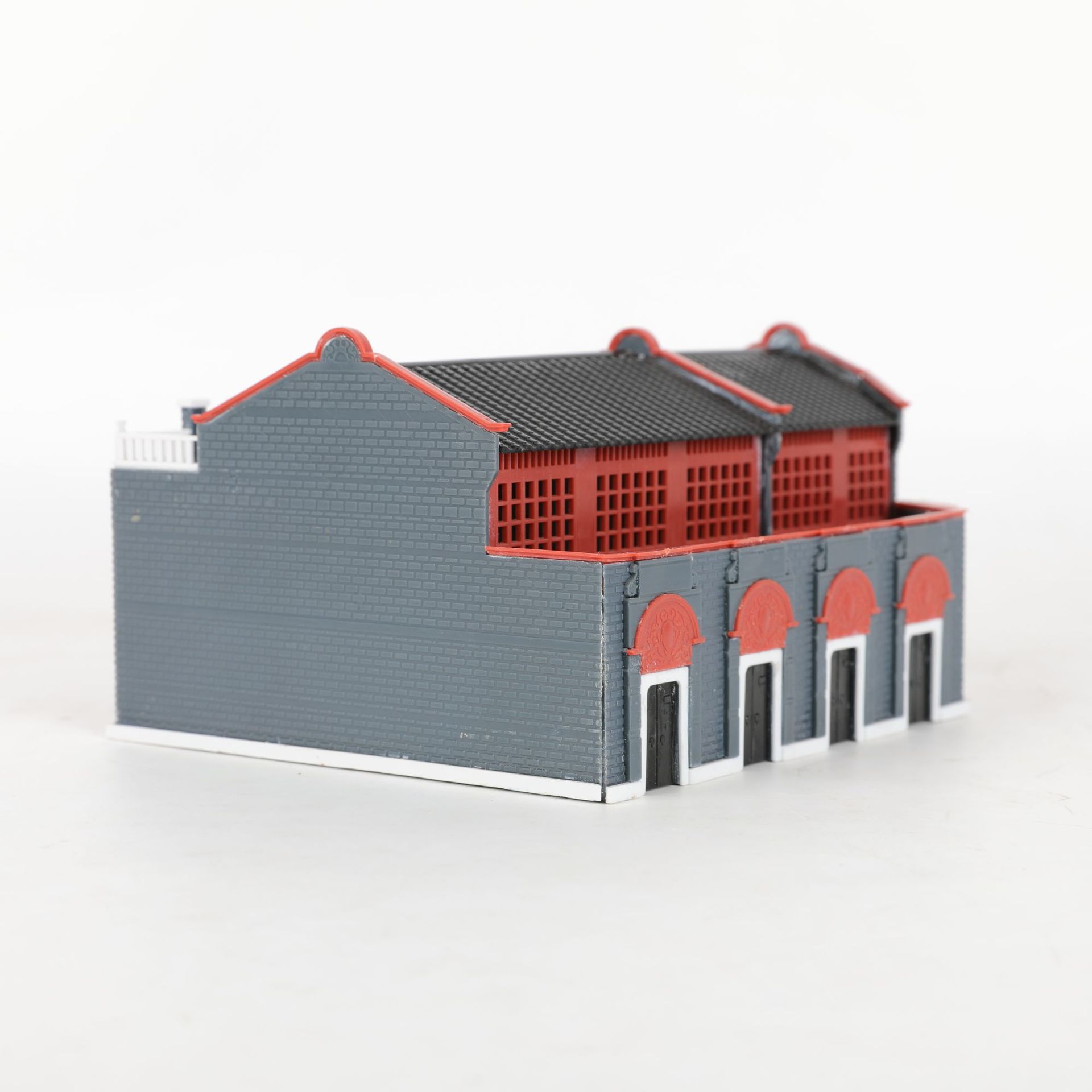 中共一大会址建筑拼装模型 场景 diy科普竞赛套材 学校比赛用