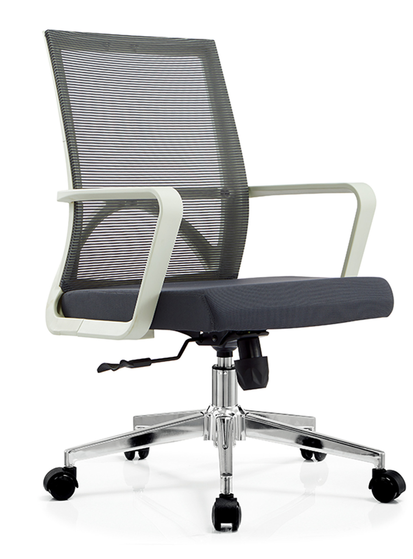 金属脚 网布办公椅 升降电脑椅 旋转椅 弓脚会议椅