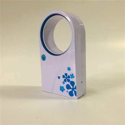 Chuangbo USB Dual-Purpose Air Conditioner Customization Mini Vaneless Fan Cool Fan Creative Handheld Desktop Fan