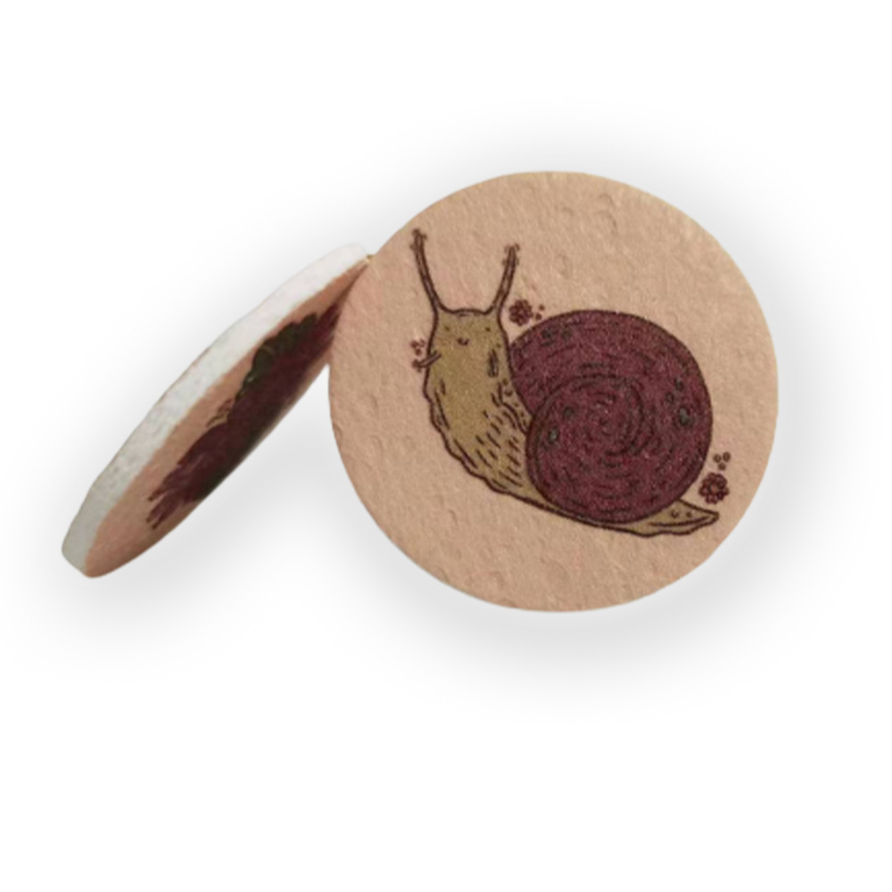 天然纤维沐浴海绵卡通压缩厨房纤维素海绵