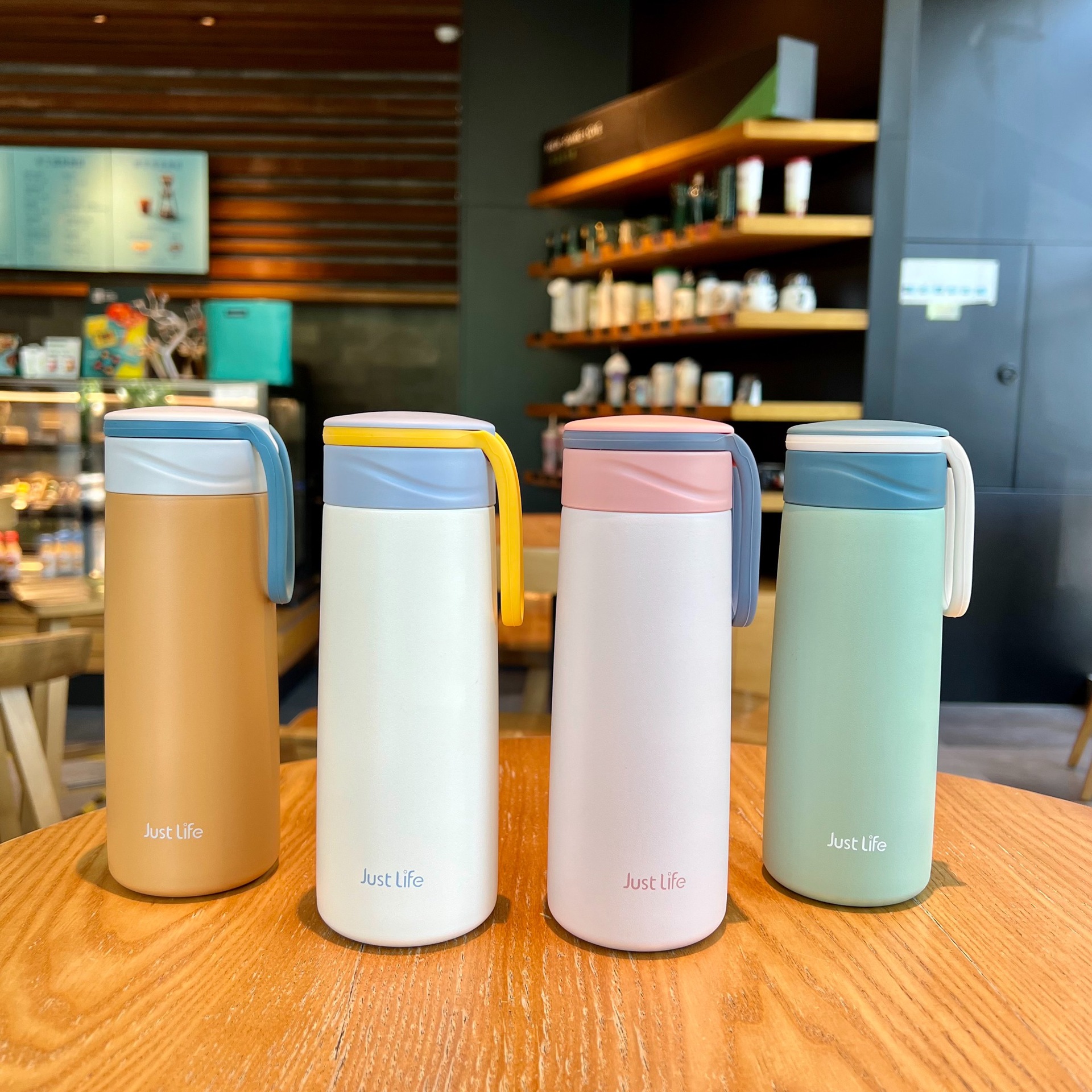 加芙保温杯304不锈钢磨砂水杯简约文艺过滤网泡茶杯学生随手杯