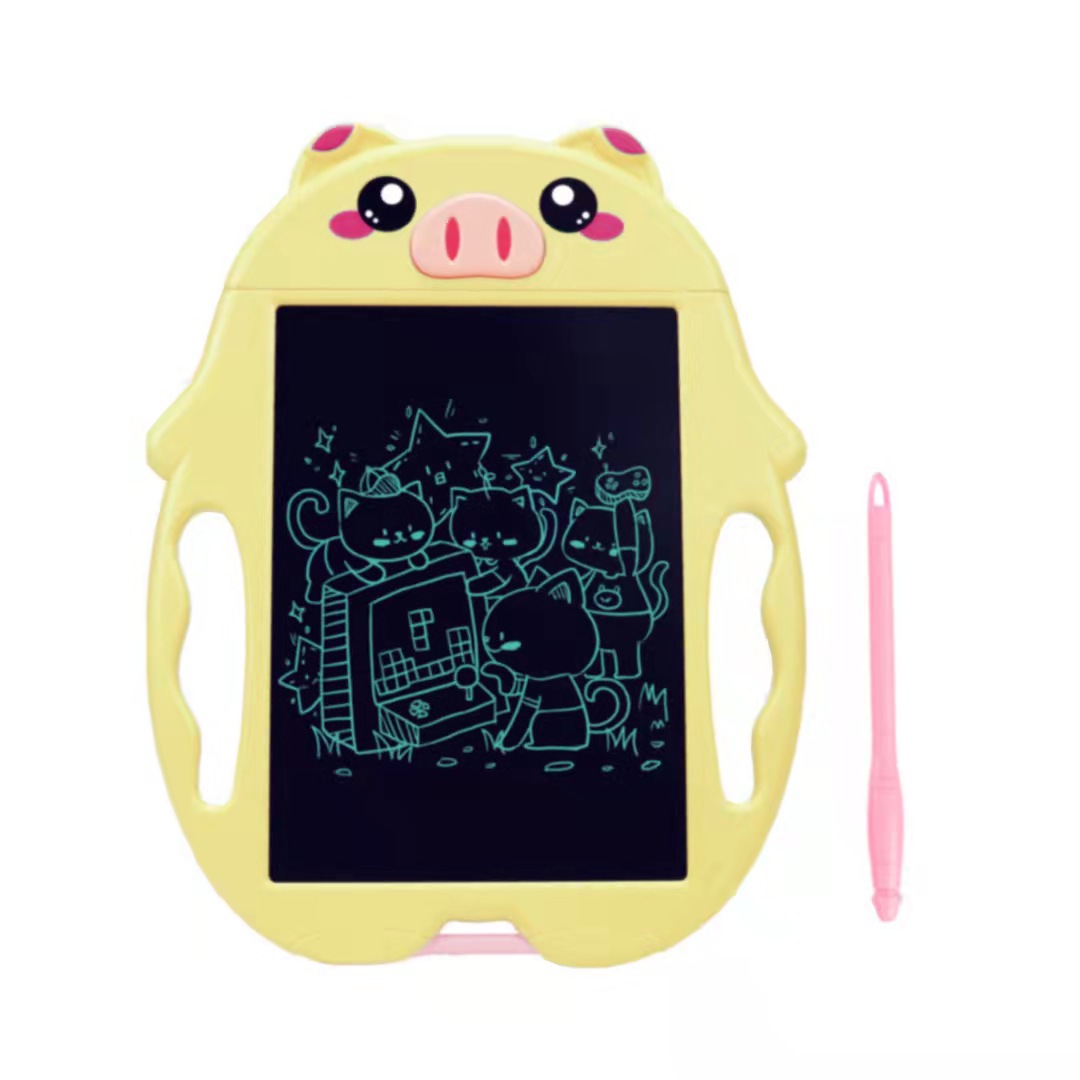 Cross-Border New Arrival 9-Inch LCD Handwriting Board LCD Writing Board Small Blackboard Cartoon Children Drawing Board