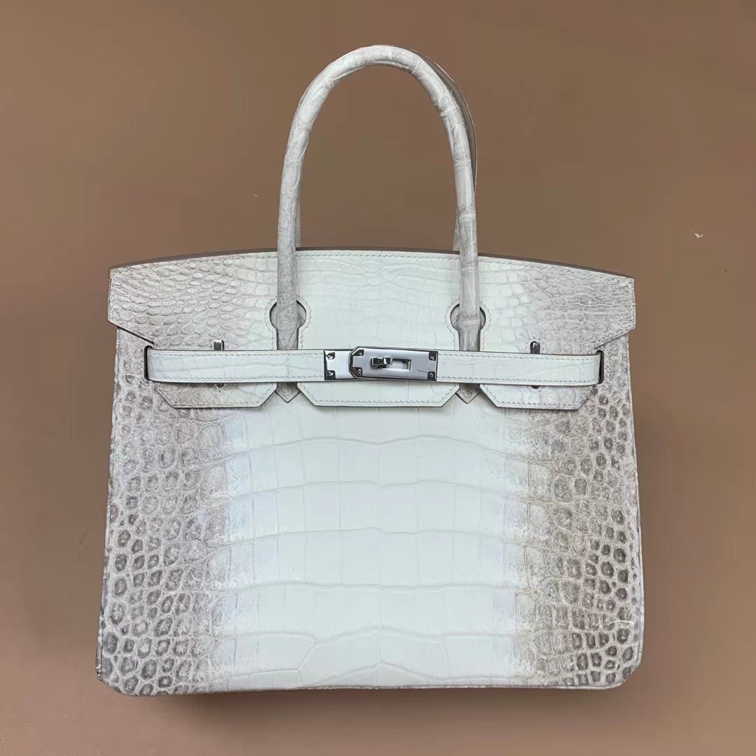 尼罗鳄铂金包喜马拉雅爱马仕风格皮包奢侈品大牌轻奢鳄鱼皮女包