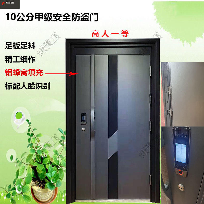 10公分甲级铝蜂窝进户门防盗门卡门非标专业制作