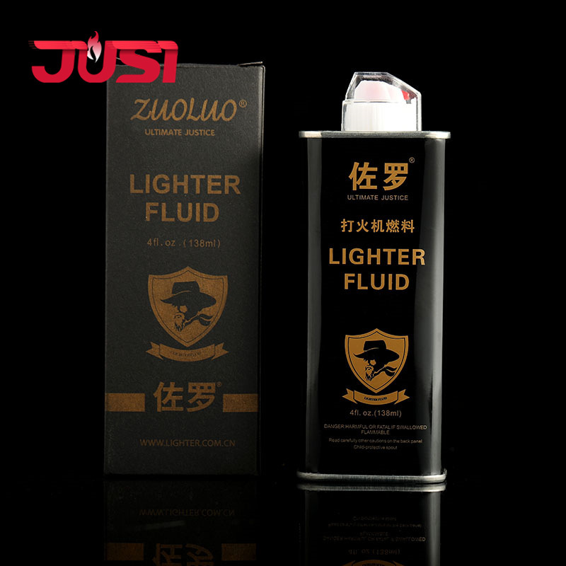 New Zoro Oil Black Zoro Ginzoro 138ml High Purity Lighter Kerosene Dedicated Oil in Stock Wholesale