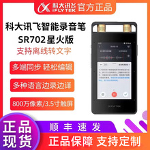 科大讯飞录音笔SR702专业录音笔带摄像转文字高清远程降噪录音器