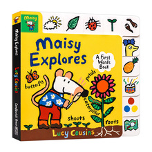 小鼠波波探索系列科普单词书Maisy Explores A First Words Book