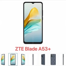 适用于ZTE Blade A53+ 二强丝印钢化膜中兴手机高清玻璃保护贴膜