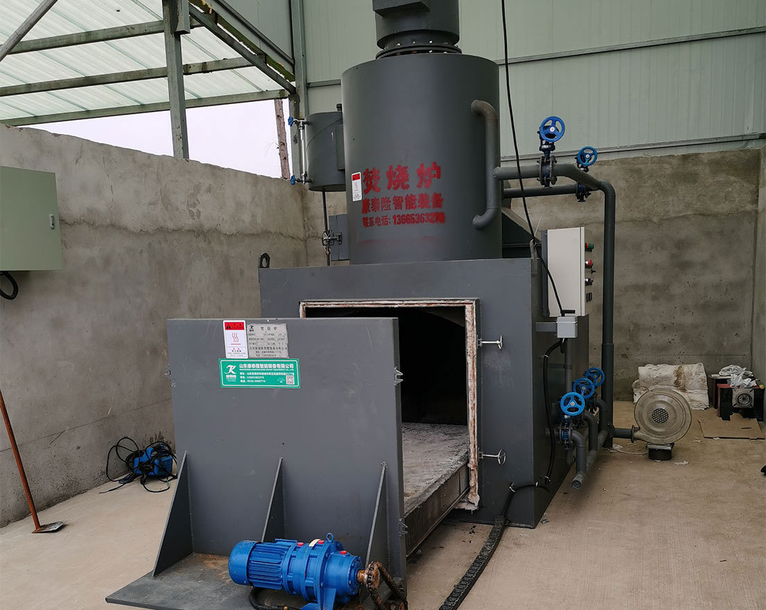 小型垃圾焚烧炉动物尸体焚烧炉废弃工业垃圾焚烧炉