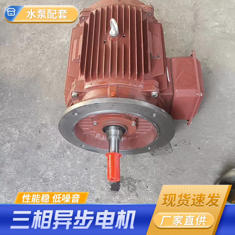 水泵配套三相异步电机厂家 二级2900转380V大功率铁壳电动机批发
