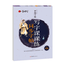 写字课课练 同步字帖 4年级下册 配合最新部编版语文教材使用RJ