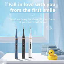 英文包装超声波洁牙器洗牙器牙结石去除器电动牙刷家用牙齿美白仪