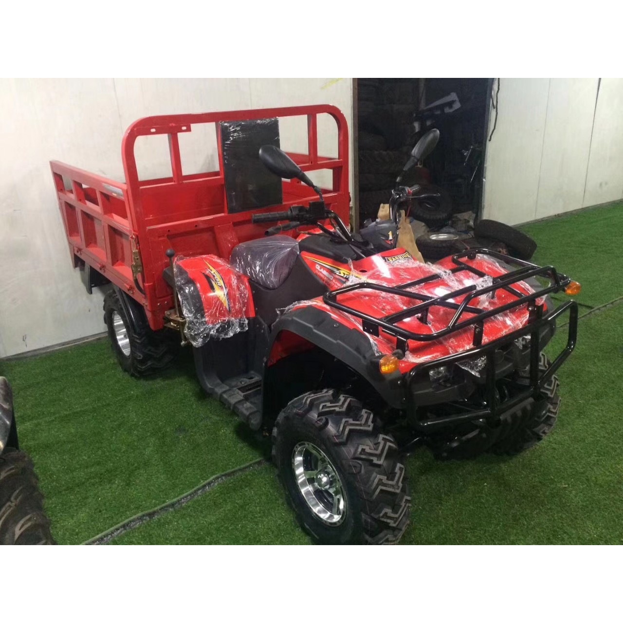 2024宗申250水冷巴山带斗农用摩托车四轮果园运输摩托沙滩车atv