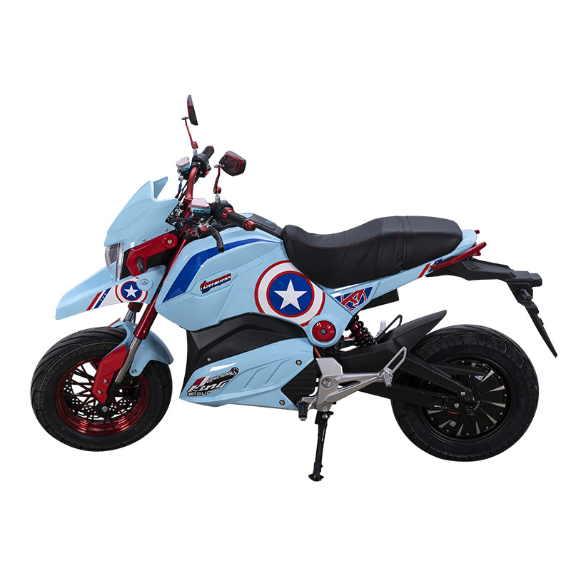 m5电摩12寸电猴子电摩电动摩托车电动车成人72v改装高速电瓶车